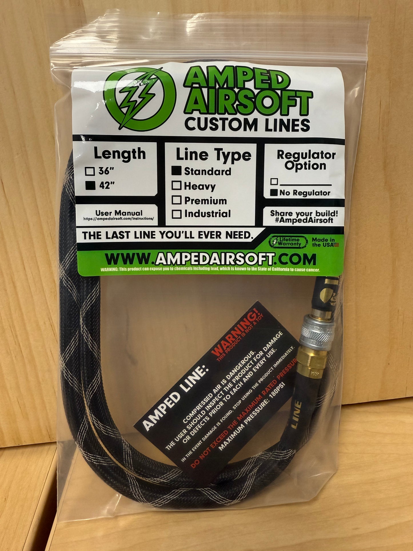 Amped Line Standard Weave 42inch